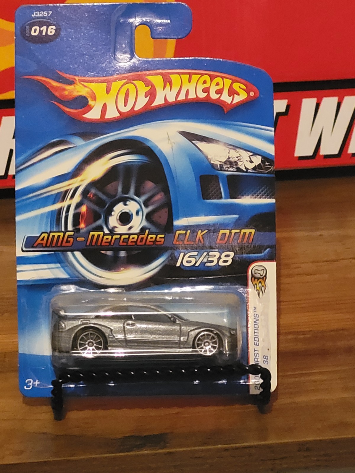 2006 Hot Wheels #16 First Editions 16/38 Amg-mercedes CLK DTM Black Variant 10sp