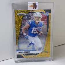 2024 Panini Prizm Football Ladd McConkey Auto RC No.365 03/10