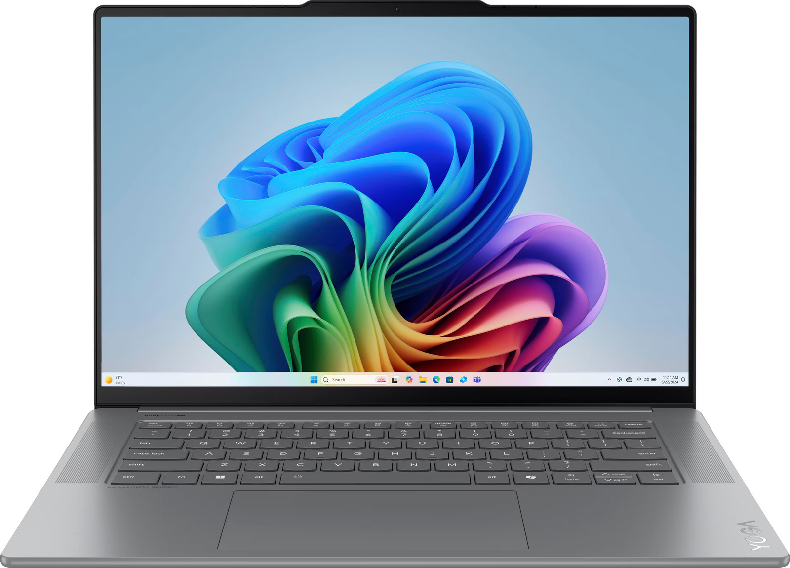 Lenovo - Yoga Slim 7i Aura Edition - Copilot+ PC - 15.33K 120Hz Touchscreen...