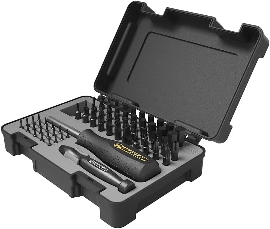 Comprehensive 65-Piece SAE/Metric Hex & Torx Screwdriver Set with Magnetic Tips - Image 3 of 4