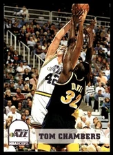 1993-94 Hoops Tom Chambers Utah Jazz #412