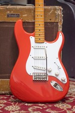 2023 Squier Classic Vibe 50s Stratocaster Fiesta Red Maple