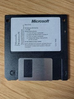 Windows 98 SE Second Edition Floppy Boot Disc / Start Disk