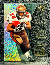 1998 Skybox EX 2001 Football - WARRICK DUNN #6 - ACETATE - TAMPA BAY BUCCANEERS