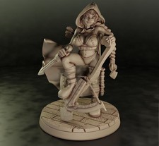 Image of Dungeons & Dragons Playable Character - Female Dwarf - Ranger, Fighter, Warrior