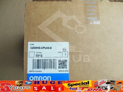 1PC Omron C200HG-CPU43-E C200HGCPU43E PLC Module New In Box Fast Shipping