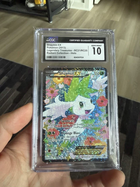 Shaymin RC21/RC25 CGC 10 - Pokemon Legendary Treasures Radiant Collection