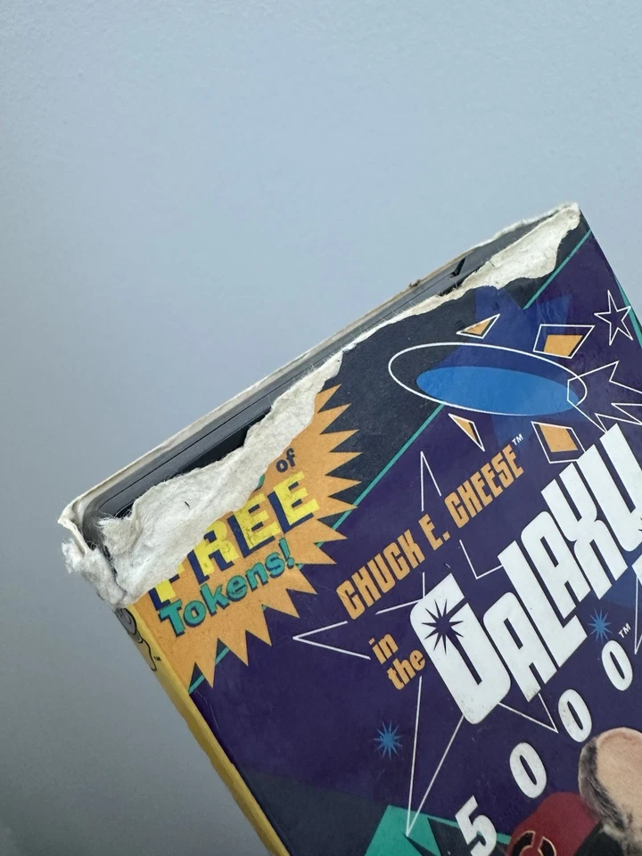 Chuck E Cheese In The Galaxy 5000 A Real Cheesy Space Adventure VHS 1999 RARE - Image 4 of 4