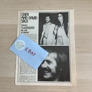 Cher and Sonny Bono - Vintage Clippings (The Sonny &  Cher Comedy Hour)