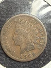 1889 1c Indian Head Liberty One Cent Penny Variety 3 Bronze F