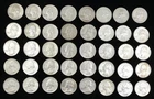 Washington Quarters Roll of 40 1956-64 D 90% Silver