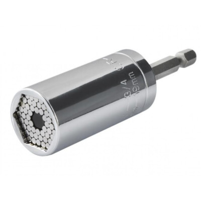 Universal Steckschlüssel Multifunktions Werkzeug Nuss 7-19 mm mit Adapter