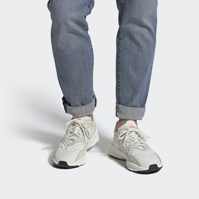 New Adidas Original Womens OZWEEGO WHITE / SIGNAL PINK FV9667 UNISEX SIZE  TAKSE | eBay
