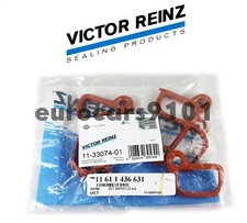 BMW X3 Victor Reinz Engine Intake Manifold Gasket Set 11-33074-01 11611436631