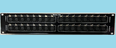 Mamba 32XDB - 32 XLR Female to 4 DB25 Tascam Analog Pinout Patch