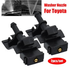2Pcs Front Windshield Wiper Washer Jet Nozzle For Toyota Corolla Altis Camry