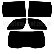 For Jeep Grand Cherokee 2014+ Pre Cut Window Tint Kit 20% Dark Rear Tinting Film