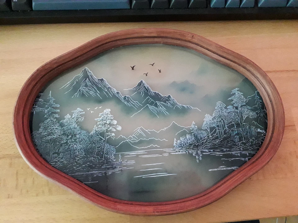 Teetablett Chinesisch Japanisch Gong Fu Teezeremonie Glas