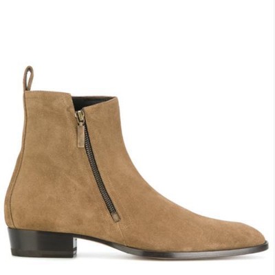 real suede chelsea boots