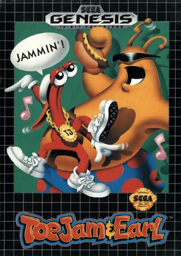 ToeJam & Earl Sega Genesis Great Condition Fast Shipping