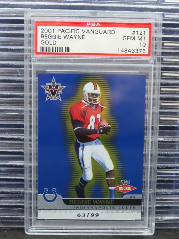 Reggie Wayne Pacific Vanguard #121 Gold