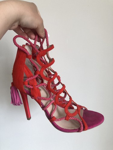 Carvela Kurt Geiger High Heels Pink Red 