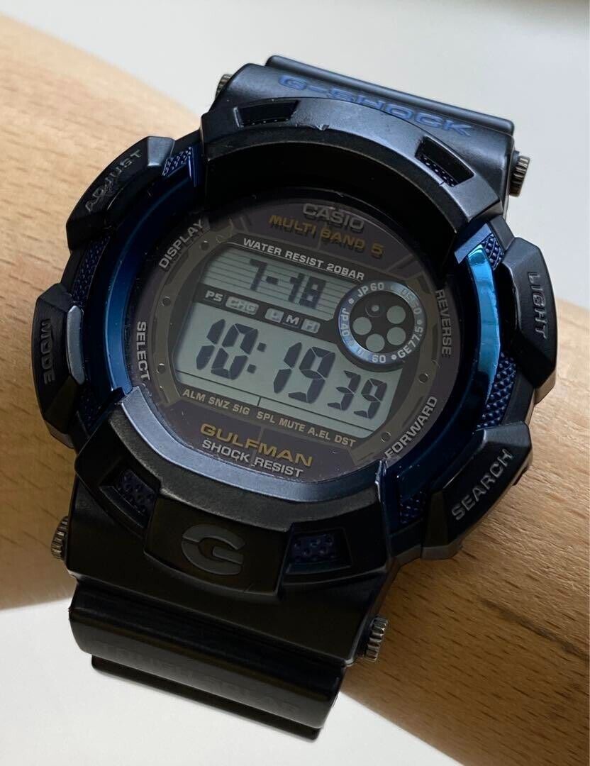 Casio G-shock Gulfman GW-9125C-1JF 25th Anniversary Watch Casio G-shock Gulfman GW-9125C-1JF 25th Anniversary Watch