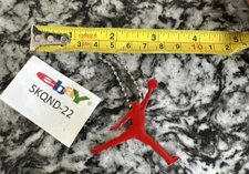 Metal Red Nike Air Jordan Keychain / Hangtag Free Shipping