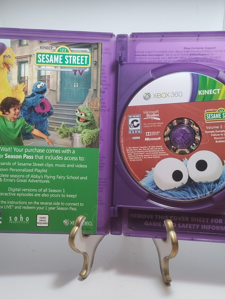 KINECT SESAME STREET (Xbox 360) EUR 6,82 - PicClick DE