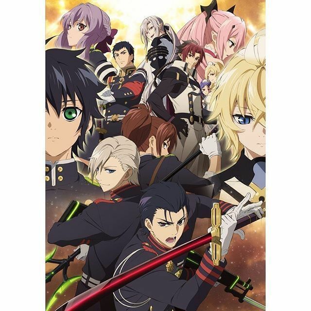 DVD Owari No Seraph Season 1 & 2 Vol 1 to 24 End English Subtitles