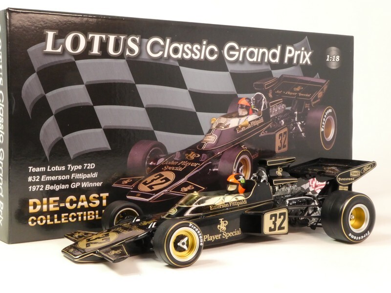 SUNSTAR 1/18 LOTUS72D ロータス F1