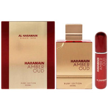 Amber Oud Ruby Edition by Al Haramain 6.7 oz EDP Perfume Women Men NIB