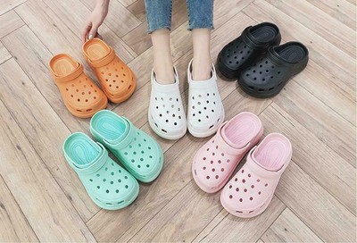 platform crocs ebay