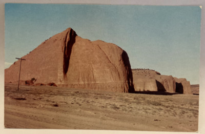 Red Rocks Kit Carson Cave Road near Gallup New Mexico NM Vintage ...