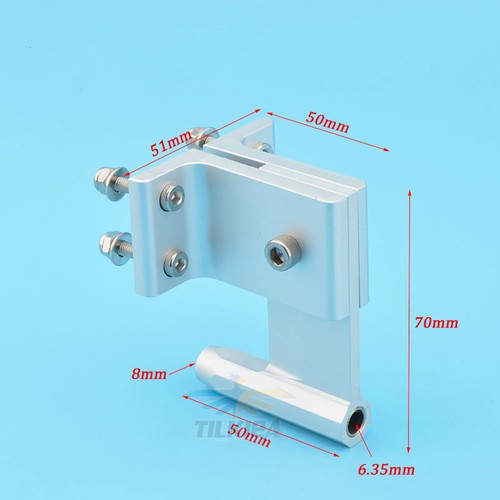 Barco de radiocontrol soporte de eje de 6,35 mm puntal de aluminio para eje de hélice de 1/4" 6,35 mm