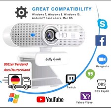 Webcam Full HD 1080P USB PC-Streaming-Kamera ...