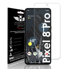 TECHGEAR (TPU) FULL COVERAGE Screen Protector Cover for Google Pixel 8 Pro