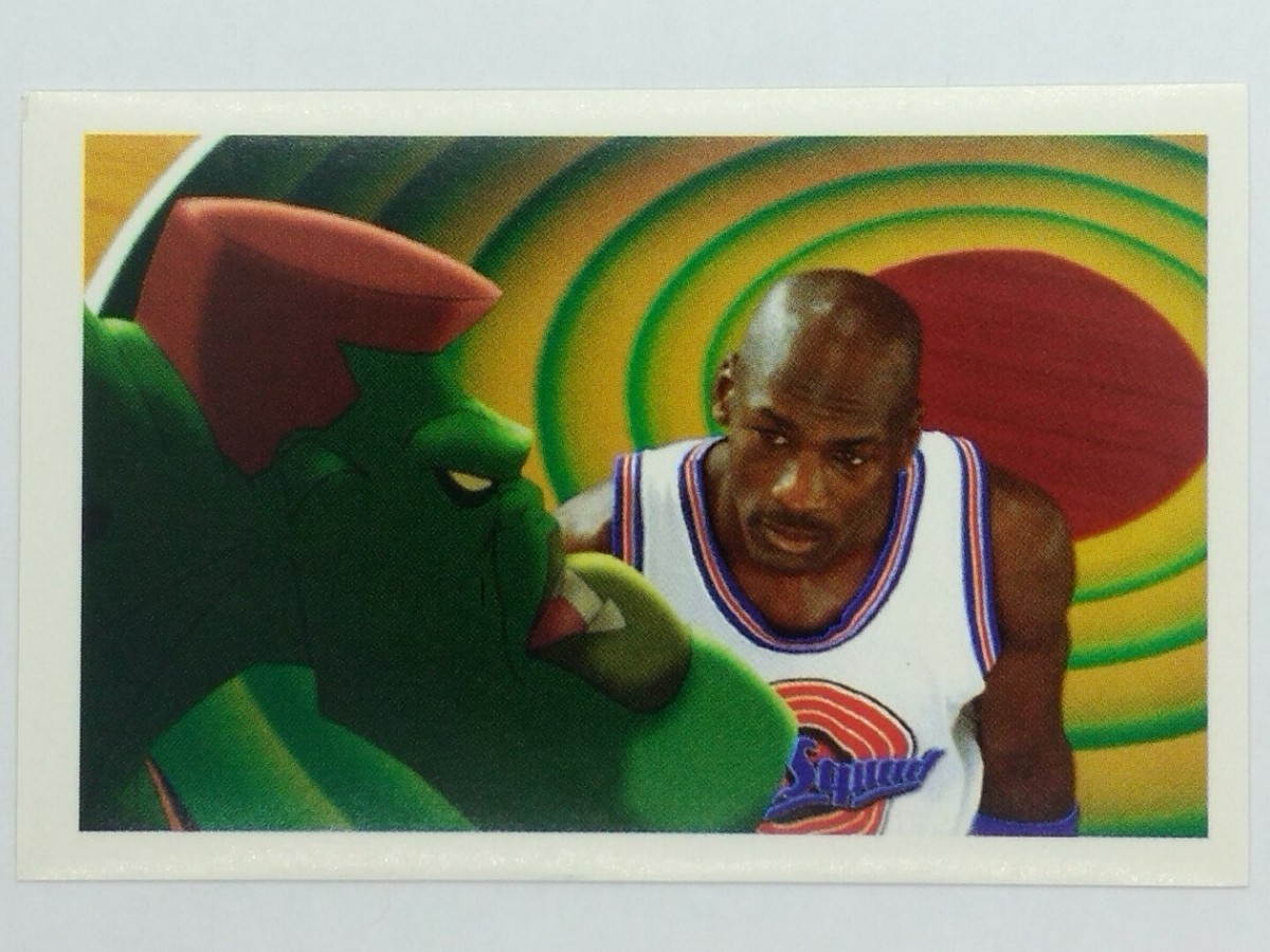 1996-97 Baio Space Jam Album Stickers Monstar Michael Jordan #38