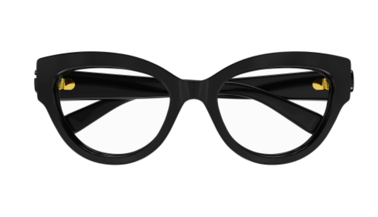 GUCCI キャットアイクラス GG1598O 001 Gucci GG1598O 001 Black Cat Eye Women Eyeglasses | eBay