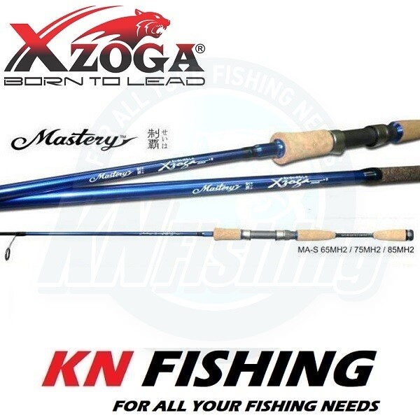 XZOGA MASTERY MA-S Spinning Rod 85MH2 2.58m 15-60gr | eBay