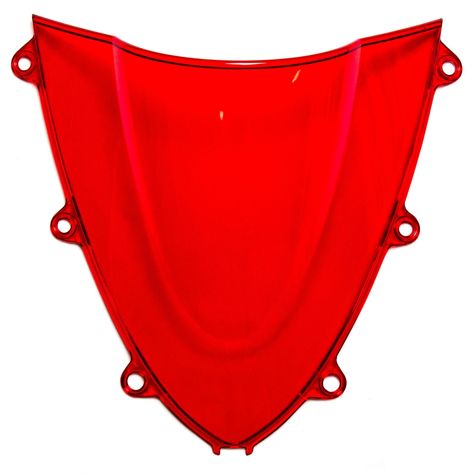 MPW Double Bubble Windshield Screen Red for Honda CBR 1000 RR Fireblade 08-11
