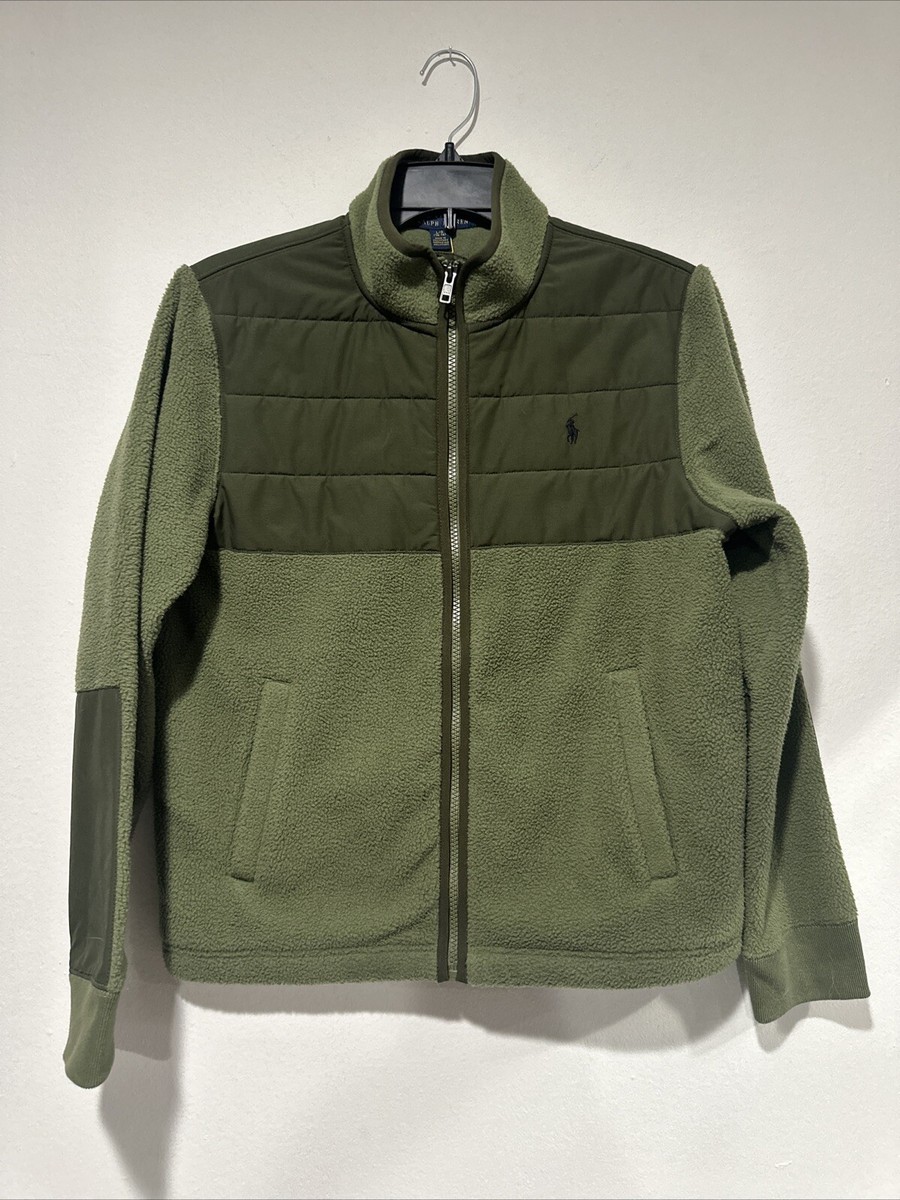 New Ralph Lauren Polo Fleece Polartec 300 Full Zip Jacket