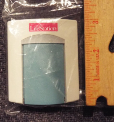 Life Station 7700 White/Blue Portable Emergency Montoring Kit System Button Only
