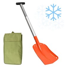 Schneeschaufel Aluminium zusammensteckbar Winter zerlegbar Auto KFZ Sandschaufel