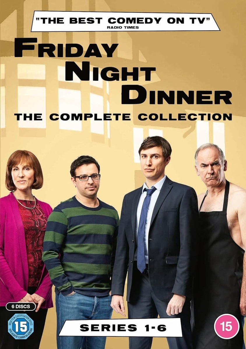 FRIDAY NIGHT DINNER COMPLETE COLLECTION SERIES 1+2+3+4+5+6 New