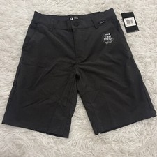 Hurley Youth Boys Regular Dri Fit Casual Stretch Shorts Black Size 14