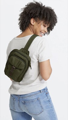 Vera Bradley Utility Sling Bag Backpack - Plaza Tile  display picture 1