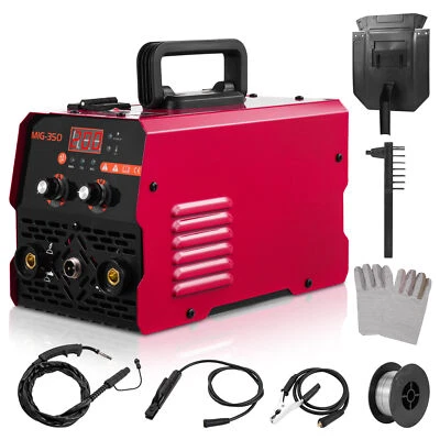 KARTOLS 350A MIG Welder Machine Gasless 220V Inverter MIG/ARC/TIG Welding Machine
