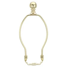 7 Inch Lamp Harp Kit with Finial 1 Set Detachable Lamp Shade Bracket Holder D...