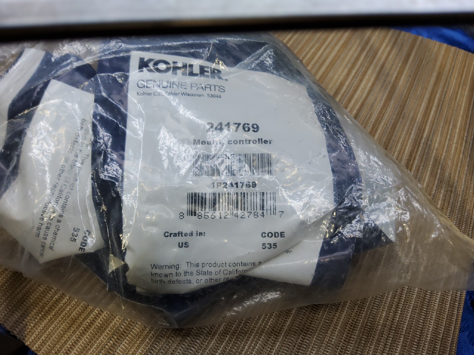 Kohler Mount, Controller P/N 241769 Marine Generator Parts eBay